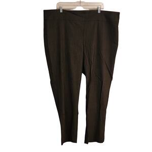 Charter Club Cambridge Slim Checkered Pants, 24W